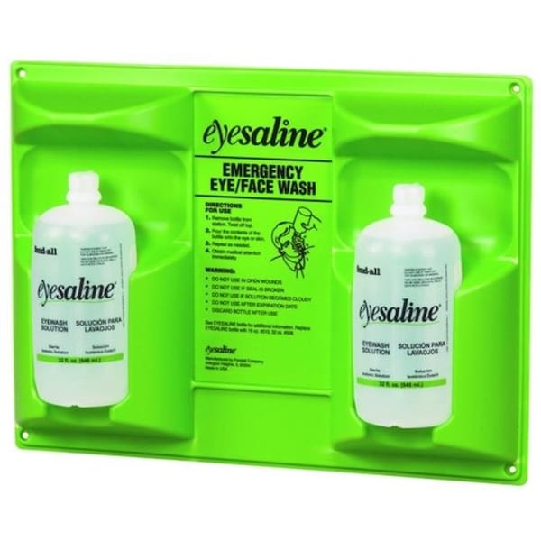 Sperian By Honeywell Sperian Emergency Eyewash 203-32-000461-0000 Eyesaline Single 32 Ozwall Station 203-32-000461-0000 - main